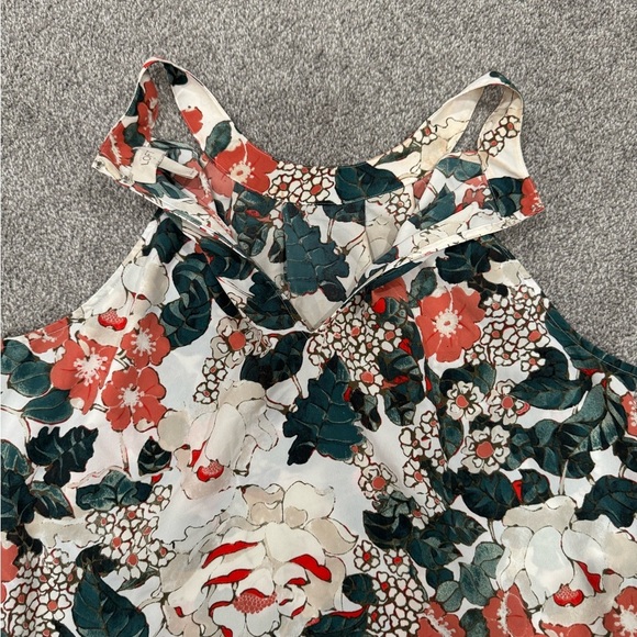LOFT Floral Print Halter Top - Picture 4 of 7
